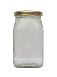 500ml Square Glass Jar