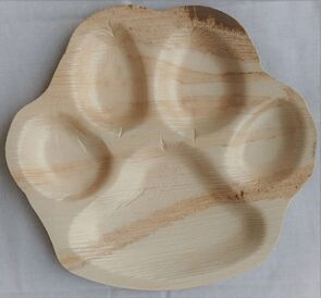 Elephant Paw Areca Leaf Plate