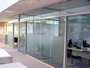 Frameless Glass Partition