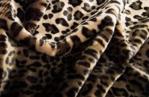 Tiger Print Fleece Fabric