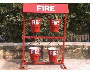 Fire Safety Bucket Stand