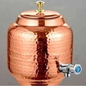 10L Hammered Copper Water Dispenser