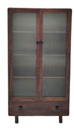 Boston Solid Wood Tall Cabinet