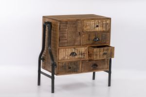 Denver Wood Metal Dresser