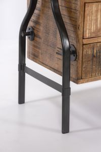 Denver Wood Metal Dresser