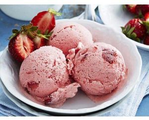 Strawberry Fruit Ice Cream