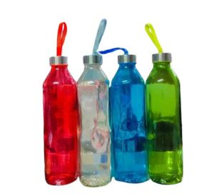 Colored Glass Water Bottles