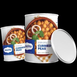 Canned Curried Chickpeas