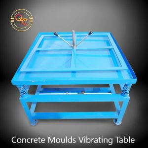 Concrete mould vibrating table