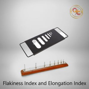 Flakiness index and Elongation index