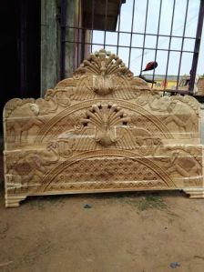 6x6 feet Teak Wood Bed