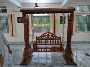 Antique Teak Wood Swing