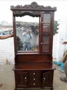 Brown Wooden Dressing Table