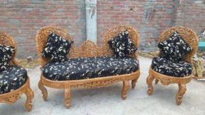 designer wooden sofa set