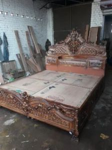 Sheesham Wood King Size Bed