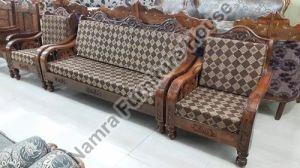 5 Seater Sheesham Wood Sofa Set