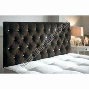 Black Hotel Wooden Room Bed