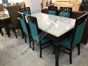 Fancy Wooden Dining Table Set