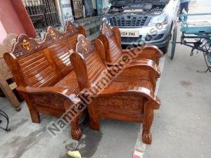 Sheesam Wood Sofa Set