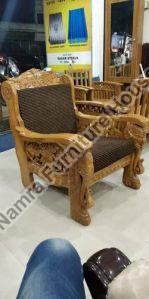 Teak Wood Carved Sofa Set