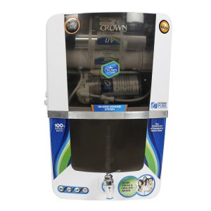Royal Crown White and Black RO Water Purifier