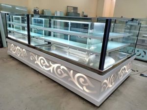 Stainless Steel Cake Display Counter