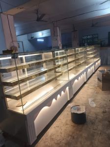 Stainless Steel Cake Display Counter