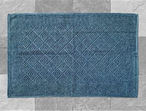 Rekhas Terry Cotton Bathroom Mat Hotel & Spa Bathmat Towel Mat & Bath Rug 690 GSM