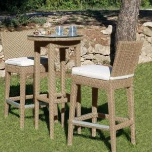 Outdoor Bar Chair and Table