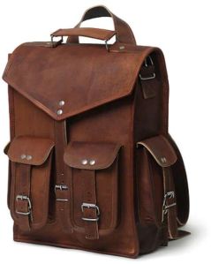 Full Grain Leather Backpack