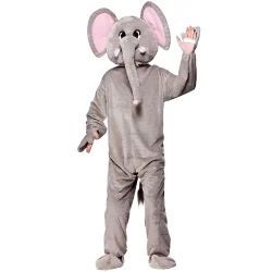 Kids Elephant Jumpsuit Costume with Cap