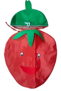 Kids Tomato Jumpsuit Costume with Cap