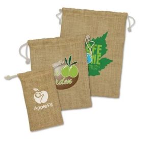 Jute Drawstring Bag