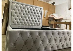 Quilted King Size Upholstery Bed