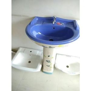 Ceramic Pedestal Wash Basin