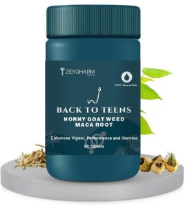 Back to Teens Horny Goat Maca Root Tablets