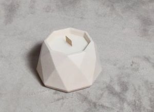 Concrete Candle Jar