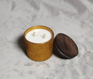 Klar Sparkle Golden Jar Scented Candle