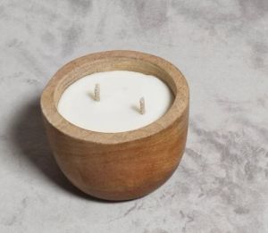 Wooden Soy Wax Scented Candles