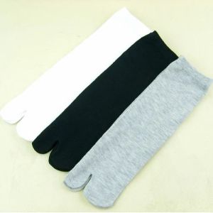 Ladies Cotton Toe Socks