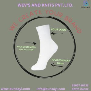 Customized Logo Design Cotton Socks