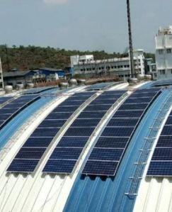 Industrial On Grid Solar Power Plant