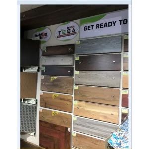 Green Panel Wood Flooring