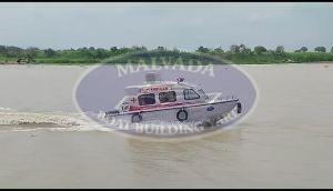 Frp Ambulance boat with motor