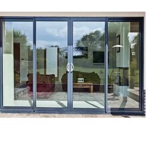 aluminium glass door