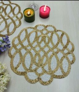 beaded place mats