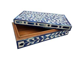 handmade jewelry boxes bone inlay