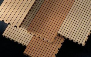 Wooden Grooved Acoustic Panel