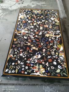 Marble Inlay Art Table Top