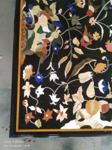 Marble Inlay Art Table Top